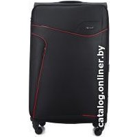 Чемодан-спиннер Solier STL1651 72 см (L, черный/красный)