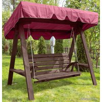 Садовые качели Wooden Story Мюнхен-1 плюс (палисандр, бордовый)