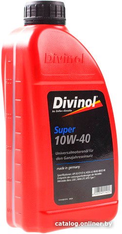 Моторное масло Divinol Super 10W-40 1л
