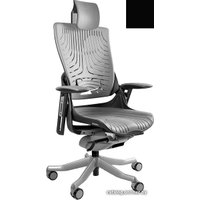 Офисное кресло UNIQUE Wau 2 Elastomer (черный)