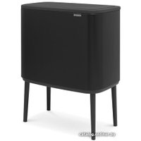 Система сортировки мусора Brabantia Bo Touch Bin 11+23 л (черный матовый)