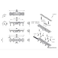 Душевая стенка Ambassador Set 15031111-ST8