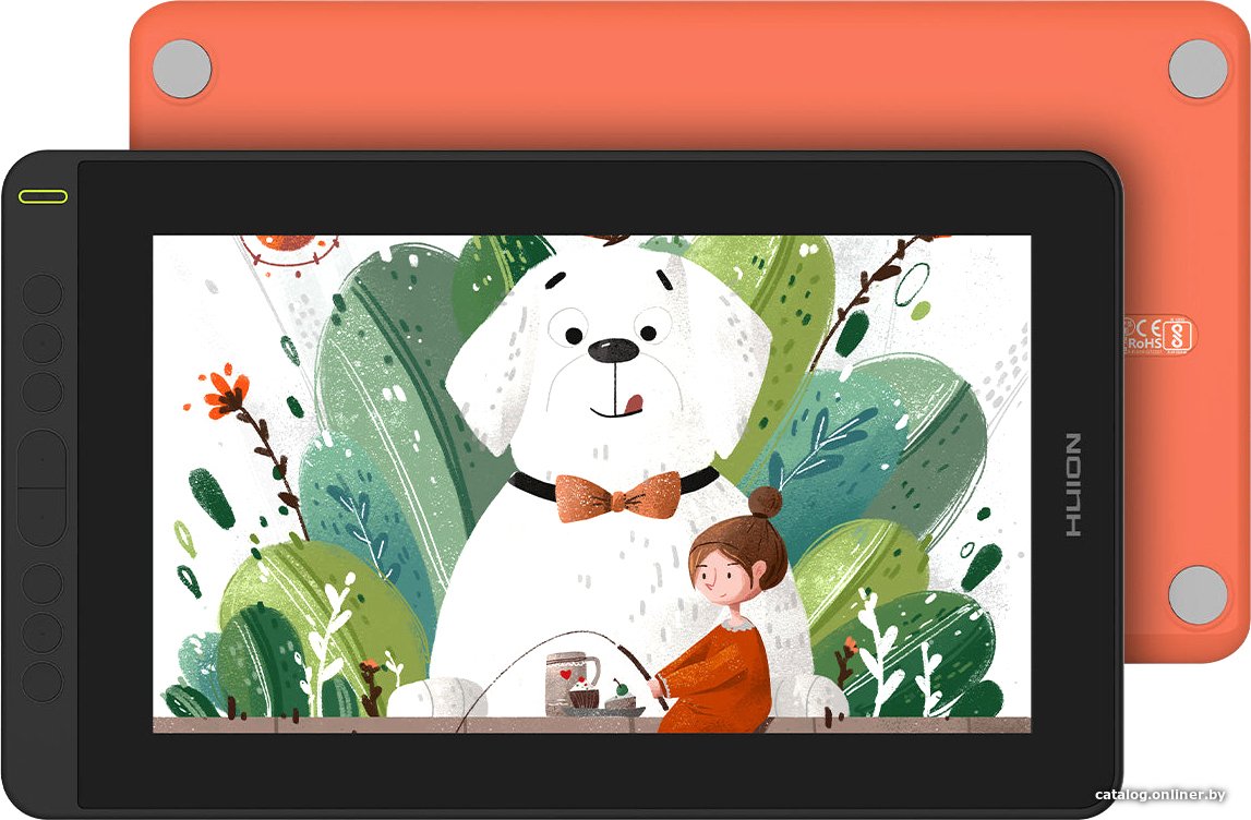 Графический монитор Huion Kamvas 12 (черный/оранжевый)