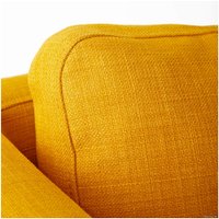 Интерьерное кресло Ikea Экерё 203.845.11 (шифтебу желтый)