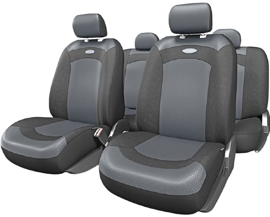 

Комплект чехлов для сидений Autoprofi Extreme XTR-803 (черный)