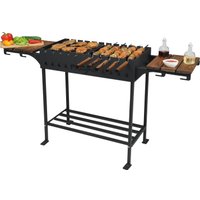 Мангал для дачи Progrill Манчестер Вуд XL (5 мм)