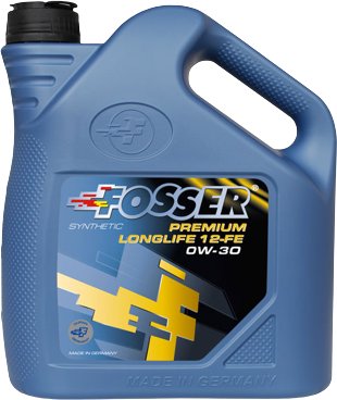 

Моторное масло Fosser Premium Longlife 12-FE 0W-30 4л