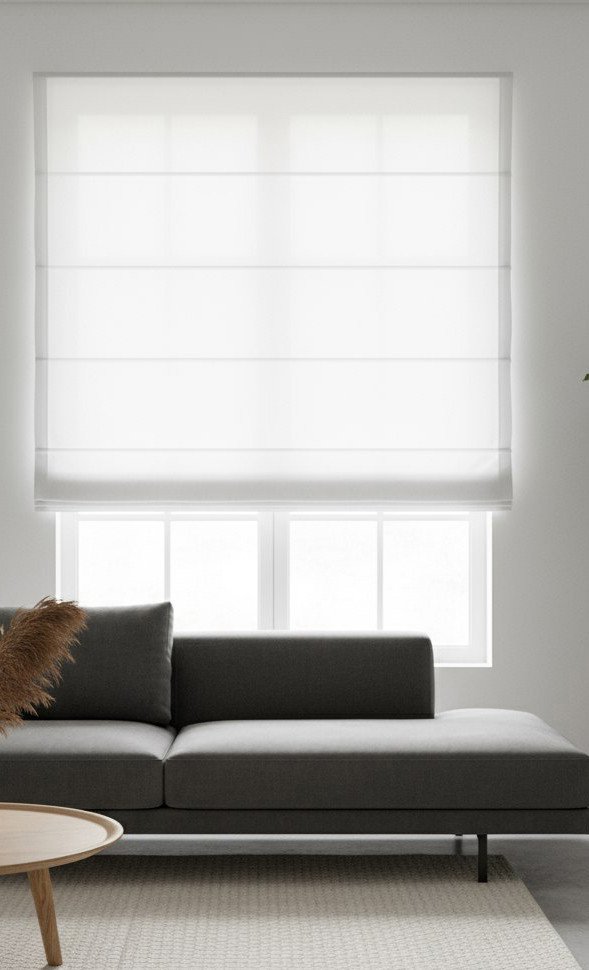 

Римская штора Delfa Макси Chicago СШД-02М 175/800 (160x155, белый)