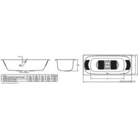 Ванна BLB Universal Duo HG 170x75