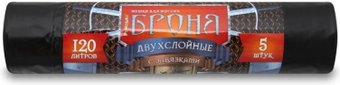 Пакеты для строительного мусора Ромашка БРОНЯ ЗВБ-120/5/15/Ч (5 шт)