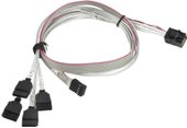 MiniSAS - 4 SATA CBL-SAST-0616 (0.5 м, белый)