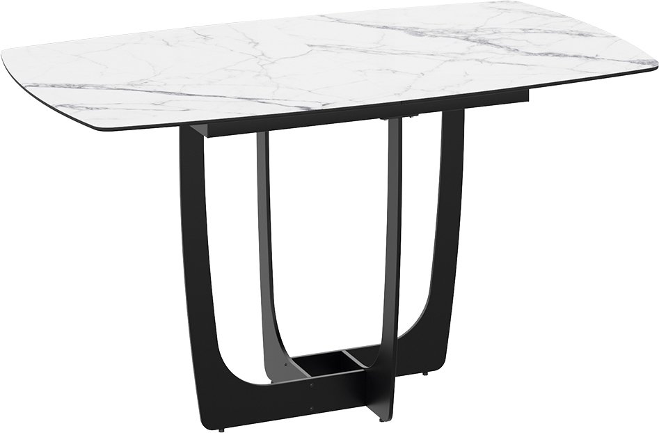 

Кухонный стол Трия Орфей (черный муар/стекло глянцевое белый мрамор)