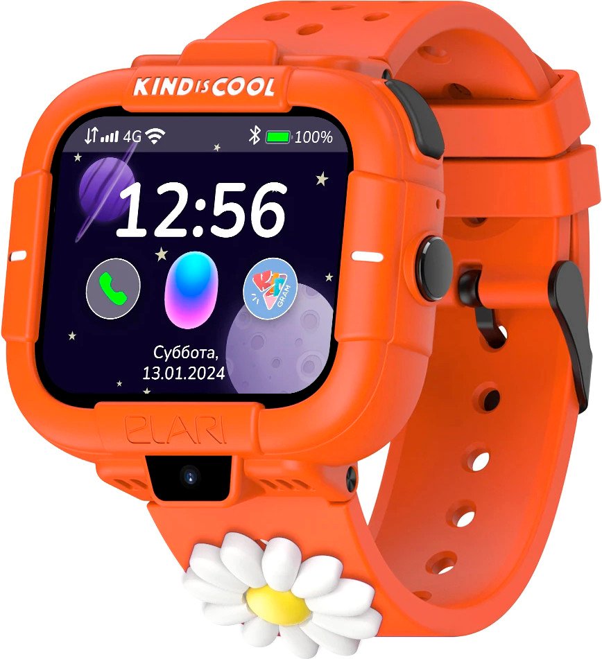 

Детские умные часы Elari KidPhone MB (оранжевый)