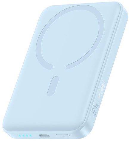 

Внешний аккумулятор Baseus EnerFill FM11 Ultra-Mini Magnetic Power Bank 10000mAh (голубой)