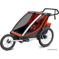 Детский велоприцеп Thule Chariot Cross 2 (Roarange/Dark Shadow)