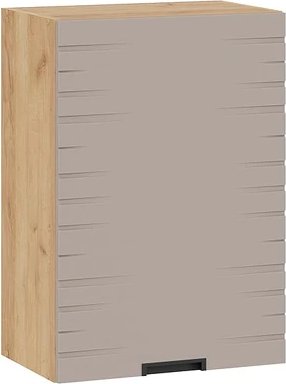 

Шкаф навесной Трия Гренада фреза 1В5 с одной дверью (дуб крафт золотой/холст латте)