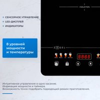 Настольная плита ZUGEL ZIHF60B