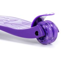 Двухколесный детский самокат Полесье Со складной ручкой 0072C 94445 (фиолетовый)