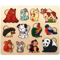 Мозаика/пазл Нескучные игры Кто что ест? 8189