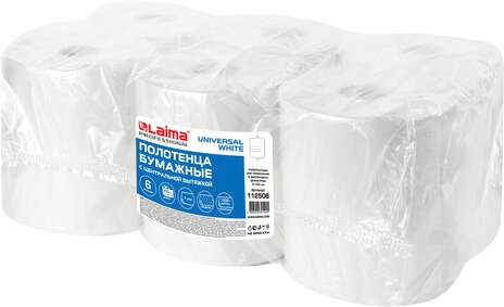 

Бумажные полотенца Laima Universal White 112506