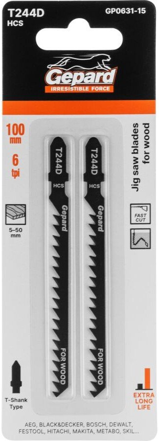 

Набор пильных полотен Gepard GP0631-15