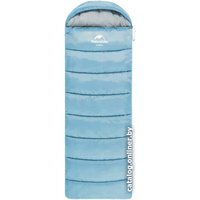 Спальный мешок Naturehike U350 NH20MSD07 (правая молния, голубой)