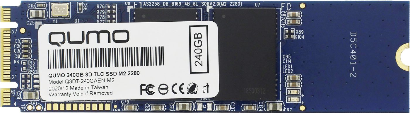 

SSD QUMO Novation 3D TLC 240GB Q3DT-240GAEN-М2