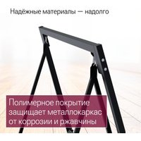 Садовые качели Millwood Валенсия (серый/черный)