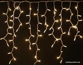 Гирлянда бахрома LuMax LED-ICL-115L-240V (теплый белый)