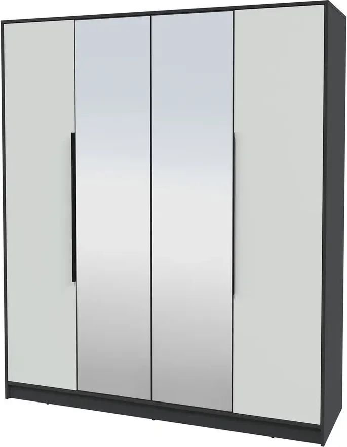 

Шкаф распашной Интерлиния Концепт КТ-Ш4з Глосс (антрацит/грей)