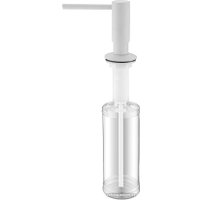 Дозатор для моющего средства Paulmark Decus D004-431(WH) (белый/белый матовый)