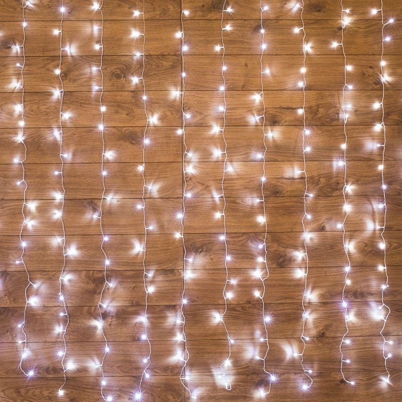 

Новогодняя гирлянда Neon-Night Светодиодный Дождь 1.5х1.5 м 235-015 (белый)