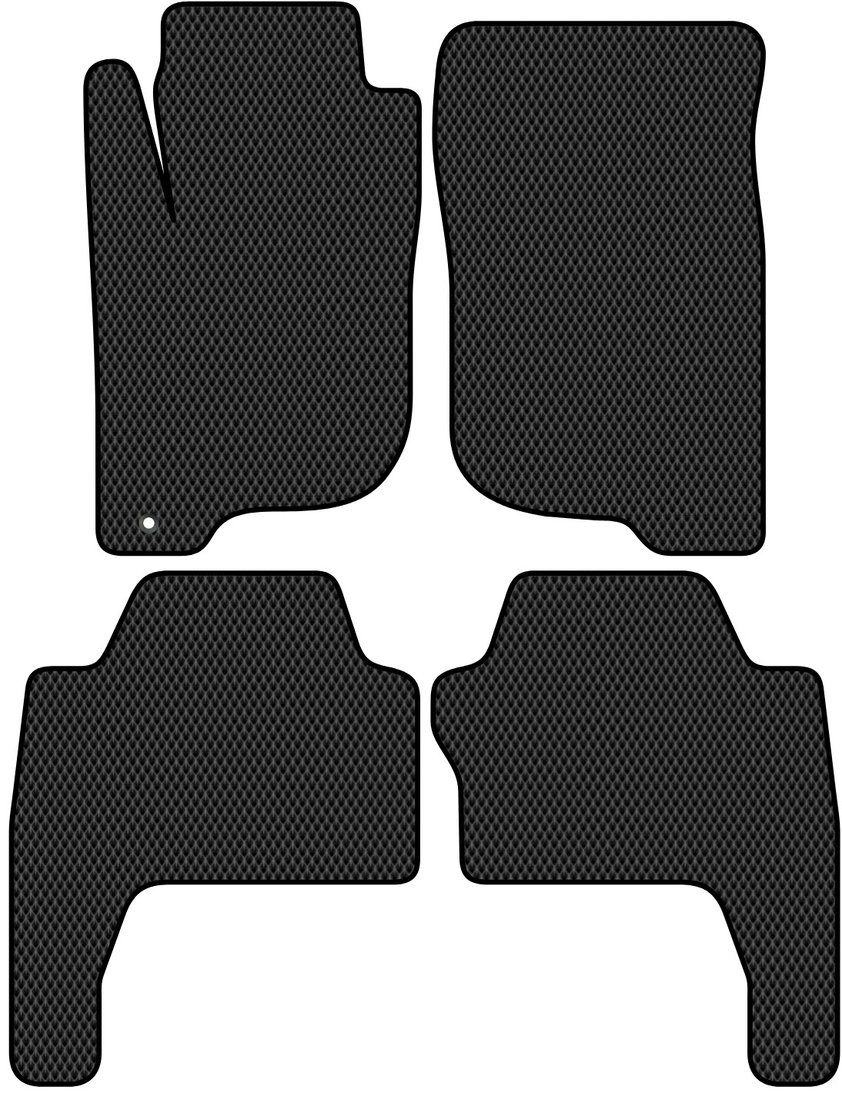 

Комплект ковриков для авто Alicosta Mitsubishi Pajero Sport II (suv) 2008 - 2017 (черный, ромб)