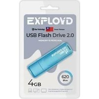 USB Flash Exployd 620 4GB (синий)