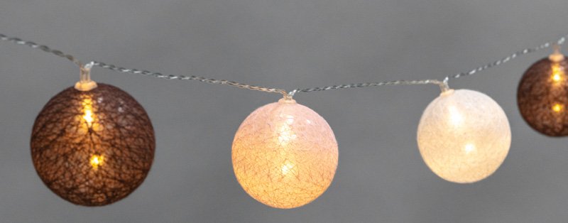 

Новогодняя гирлянда Neon-Night Вельвет 3.5м 304-008 (теплый белый)