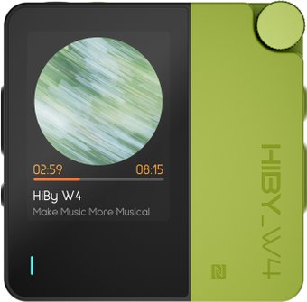 Портативный усилитель HiBy W4 (зеленый)