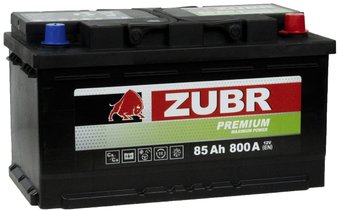 Zubr Premium R+ Турция (85 А·ч)