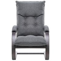 Кресло-качалка Импэкс Leset Монако (венге текстура/малмо 95)