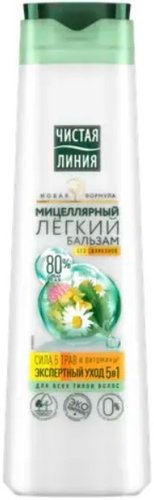 Бальзам Чистая линия Сила 5 трав 380 мл