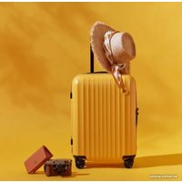 Чемодан-спиннер 90 Ninetygo Elbe Luggage 24 (желтый)