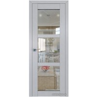 Межкомнатная дверь ProfilDoors 2.13U L 80x200 (манхэттен, стекло прозрачное)