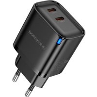Сетевое зарядное Borofone BA85A (черный)