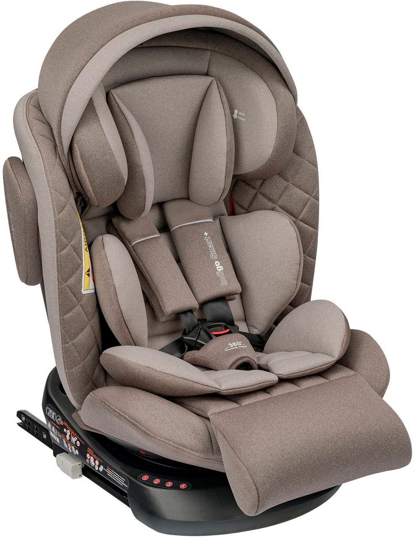 

Детское автокресло Indigo Smart Plus Isofix (бежевый/коричневый)