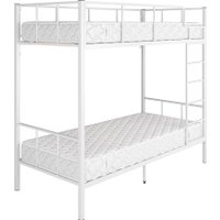 Двухъярусная кровать Князев Мебель Дебора 1 ДБ1.90.200.Б (белый муар)