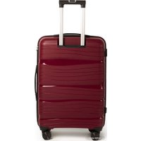 Чемодан-спиннер Pride PP9802 (L, бургунди)