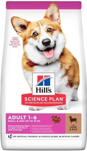 Сухой корм для собак Hill's Science Plan Canine Adult Small & Mini Lamb/Rice 1.5 кг