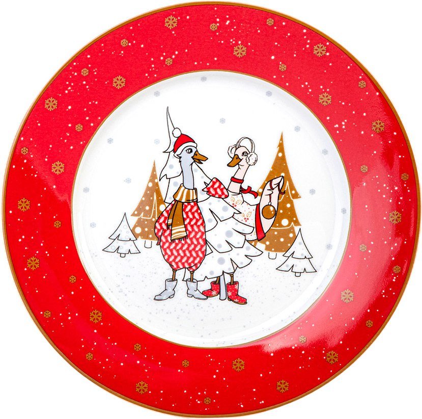 

Тарелка десертная Lefard Family Christmas 425-180