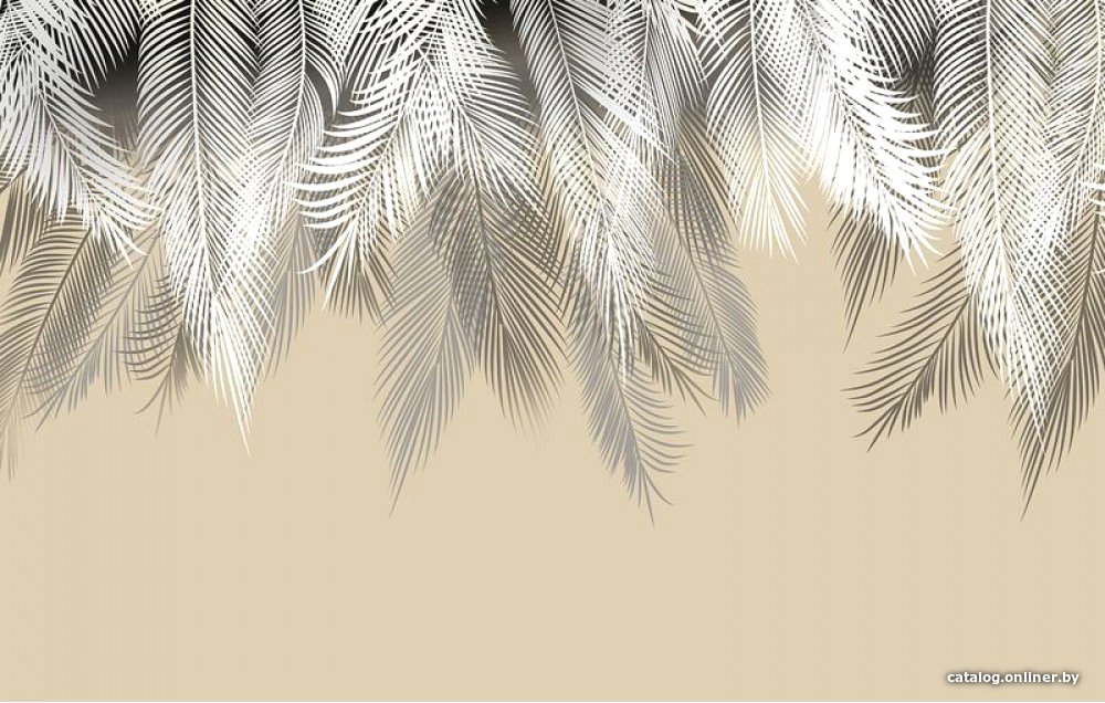 Фотообои Citydecor Пальмовые листья с защитным покрытием кашемир 400x260