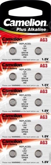 Батарейка Camelion LR41 10 шт. [AG3-BP10]