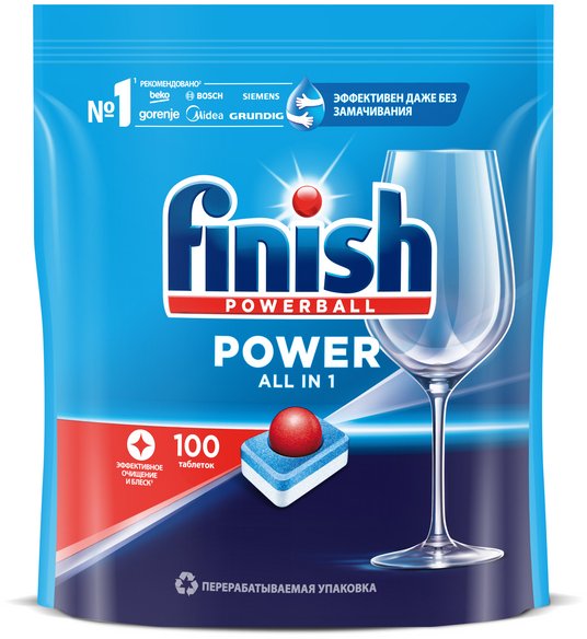 

Finish PowerBall Все в 1 (100шт)